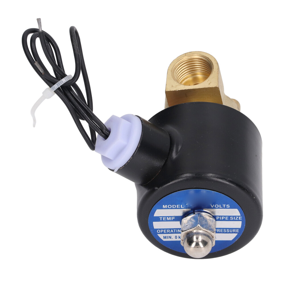 Solenoid Valve 2W Normally Closed Brass Copper