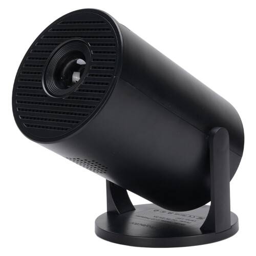 1080P WiFi Bluetooth Portable Projector 16x8.89cm Black