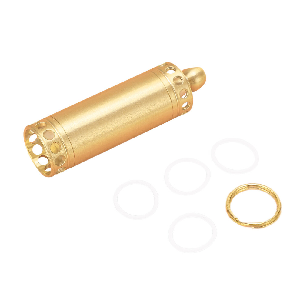 Brass Pill Box Waterproof and Portable Mini Seal