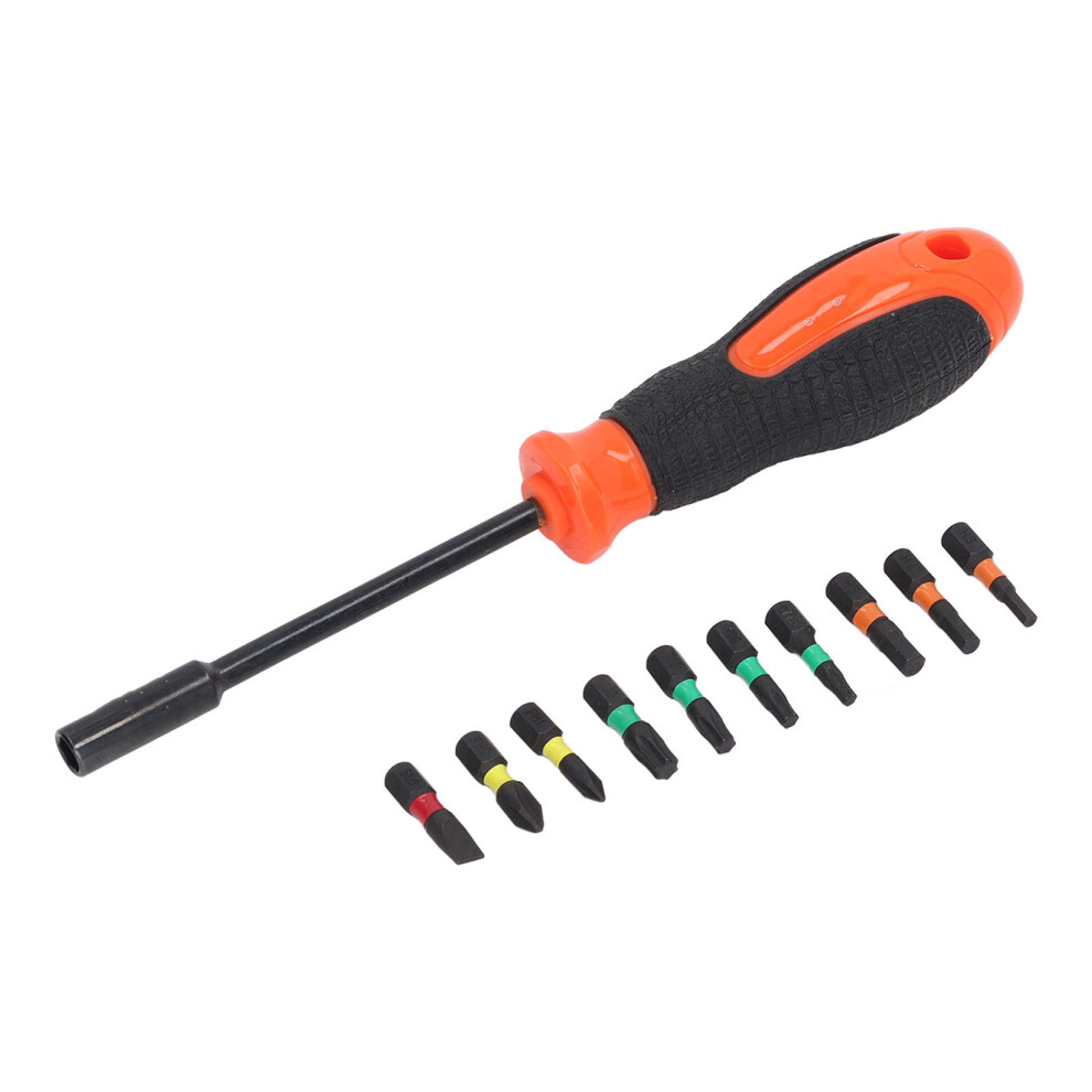 10 in 1 Ratchet Screwdriver Bit Set Steel High