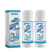(2pcs)Powerful Kitchen Pipe Dredging Agent Dredge Deodorant Toilet Sink Drain Cleaner Sewer Fast Cleaning Tools for All Plumbing
