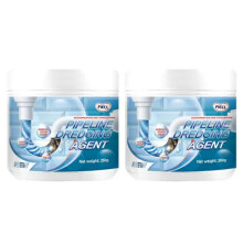 (2pcs)1-3X Strong Pipeline Dredging Agent,Powerful Pipe Dredging Agent for Kitchen Toilet 260g