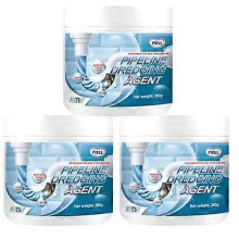 (3pcs)1-3X Strong Pipeline Dredging Agent,Powerful Pipe Dredging Agent for Kitchen Toilet 260g