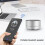 (silver)A10 Wireless Intelligent Bluetooth Audio Mini Stylish Cylindrical Aluminum Alloy 4