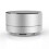 (silver)A10 Wireless Intelligent Bluetooth Audio Mini Stylish Cylindrical Aluminum Alloy 1