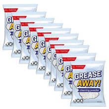 (10pcs)Grease Away Powder Cleaner Powerful Cleaners Home Kitchern Sink Detergent Sodium Bicarbonate Grease Away Powder 10-50pcs