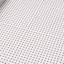 10 Stück weiße Mosaik-Badmatte 30x30cm rutschfest