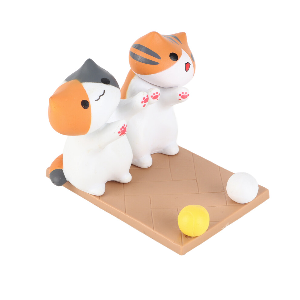 Cute Pvc Cat Smartphone Stand – Versatile Desktop Phone Holder For Mobile Phones 8161341705596