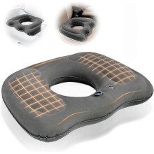 Haemorrhoid Seat Cushion, Inflatable Seat Cushion, Orthopaedic Seat Cushion, Ideal for Haemorrhoid Inflatable Seat
