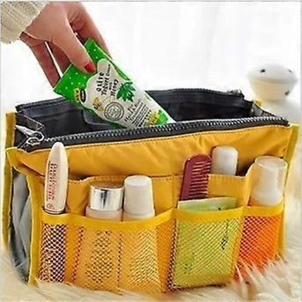 Storage Bag, Toiletry Bag, Custom Travel Goods, Multi-function Organizer,YELLOW-image-OPC-PJMRB9J-NEW