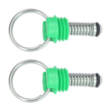 2 Stück Keg-Druckreduzierventil Ball Lock Deckel Cornelius Stil Zubehör-Set für Sicherheitsgrün