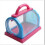 (rose red blue)Portable Parrot Small Cage for Outings Bird Cage 1
