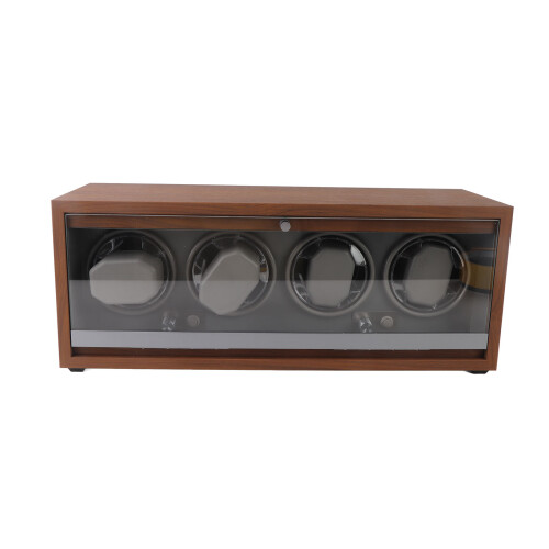 Automatic Watch Winders Black Walnut Grain Wood 1