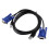 2 Port USB VGA KVM Switch Box And Cables for 6