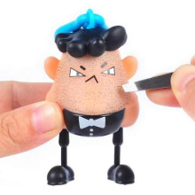 (B)Mr Plucky Toy, Hair Plucking Fidget Toy, Stress Relief Toy for Sensory NEW