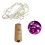 (Pink)Bar LED Wine Bottle Cork 2M String Lights Christmas Decoration Led Lamp Bottle 1