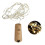 (Yellow)Bar LED Wine Bottle Cork 2M String Lights Christmas Decoration Led Lamp Bottle 1