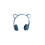Katzenförmiges dunkelblaues Headset Bluetooth HiFi 9