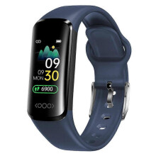 (Blue)Sports Smart Bracelet Support Heart Rate Monitoring & Blood Pressure Monitoring