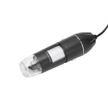 3-in-1 USB-Digitalmikroskop 50X-1600X 8LED Schwarz