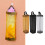 Large Yellow Polyester Grocery Bag Holder, Space Saving, 36x15.5cm 13