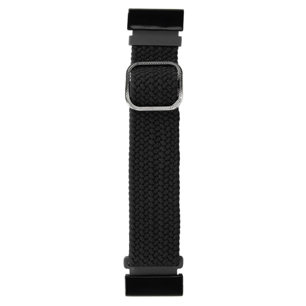 22Mm Braided Watch Band 26Mm Buckle Adjusted Black 9387669459303