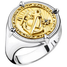 Thomas Sabo - TR2246-849-39-54 - Unisex-Ring - Silber vergoldet - REBEL AT HEART - Weite 54