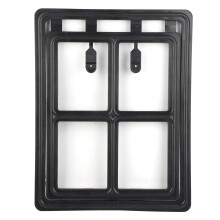Plastic Pet Dog Puppy Cat Door Magnetic Locking