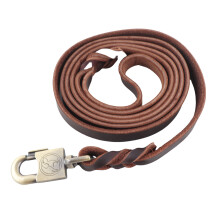 Durable Leather Dog Training Leash Strap for Large
