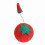 2Pcs/Set Cute Tomato Ball Shape Needle Pincushion 7