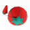 2Pcs/Set Cute Tomato Ball Shape Needle Pincushion 12