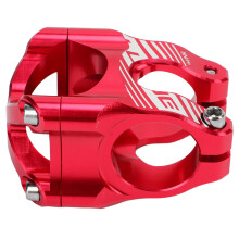 Potencia para bicicleta 35mm roja CNC de aleación de aluminio 31.8mm