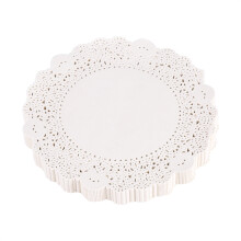 180Pcs Hollowed Decorative Paper Doilies Cake Mat