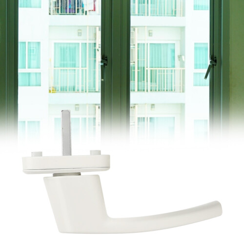 Aluminum Alloy Door Window Handle with Round Base 2
