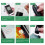 Endoscopio digital wifi 1000X 1400mAh ABS blanco 12
