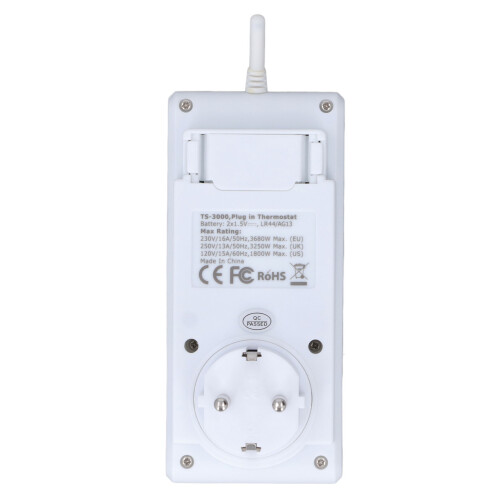TS-3000 230V Enchufe UE Termostato Inalámbrico 2