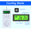 TS-3000 230V Enchufe UE Termostato Inalámbrico 6