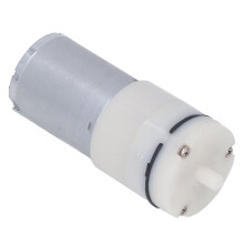Mikro-Luftpumpe Elektrisch Pneumatischer Diaphragma-Vakuummechanismus mit 1 Anschluss, 370 Weiß, DC24V