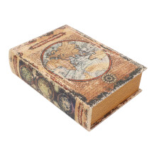 Decorative Bücherbox Vintage European Style Große Kapazität Langlebiges Material Weit Verbreitete Buchbox für Regal Büro Bar