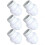 6pcs Heat Lamp Socket Hanging E27 Ceramic Lamp Base Lighting Accessories Breeding Supplies 250v 3