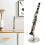 Miniature Clarinet Replica with Stand and Case 11