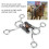 Horse Chew Stainless Steel Gag Bit With Black 7