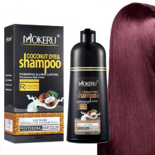 BLACK  Hair Dye Shampoo Coconut in Minutes Hair Color Shampoo Hair Instant Coloring
