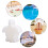 10PCS Oil Absorbing Sponge Scum Sludge Cleaner for 6