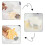 10PCS Oil Absorbing Sponge Scum Sludge Cleaner for 12