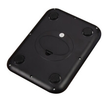 Tragbarer Elektronischer Küchenwaage mit Digitalanzeige, Mini-Nahrungsmittelwaage für Backen, hohe Genauigkeit, 5 kg / 11 lb, schwarzer So