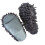 Chenille-Slipper Lazy offene Zehen Mop-Grau 39-41 1