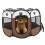 Pet Cat Dog Portable Foldable Cage Exercise & Play 7