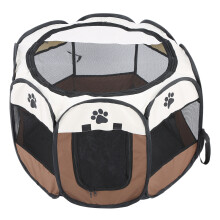 Pet Cat Dog Portable Foldable Cage Exercise & Play
