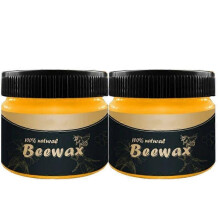 (2pcs) 1-3pcs Beeswax Furniture Polish Wood Seasoning Beewax Natural Wood Wax Traditional